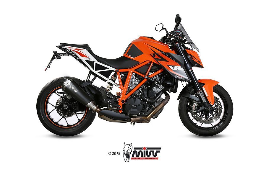 Escape Mivv  Delta Race black KTM 1290 Superduke 2014-19