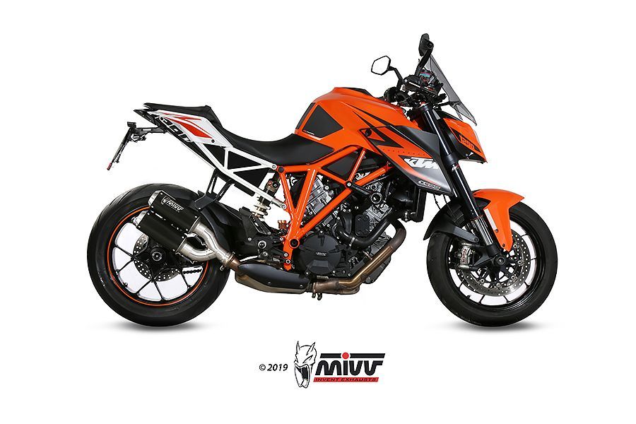 Escape Mivv 2 Mk3 black KTM 1290 Superduke 2014-19