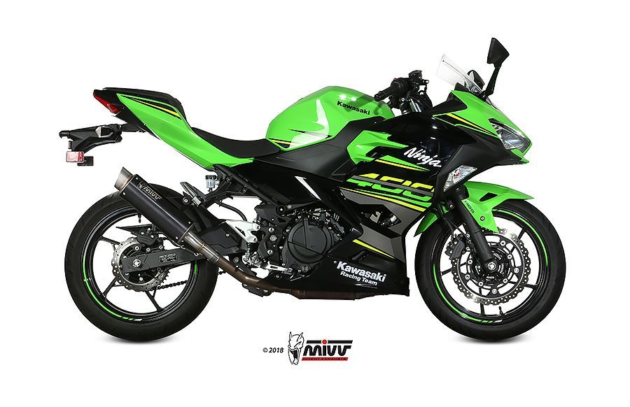 Escape Mivv  GP Pro black Kawasaki Ninja 400 2018-20 / Z400 2019-20