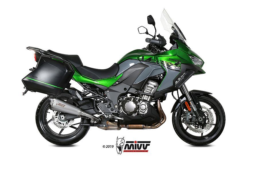 Escape Mivv Delta Race inox Kawasaki Versys 1000 / S / SE 2019-24