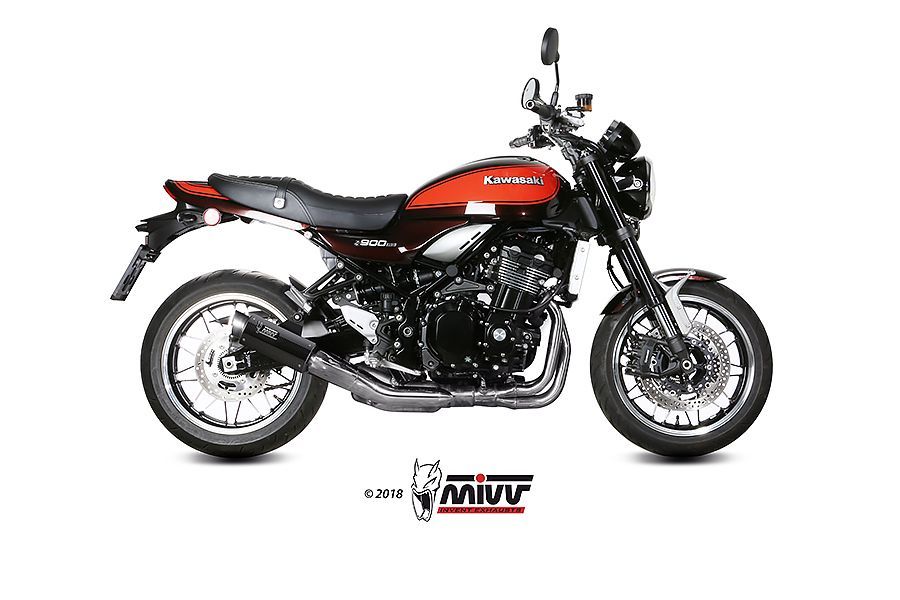 Escape Mivv GP Pro carbono Kawasaki Z900 RS 2018-24