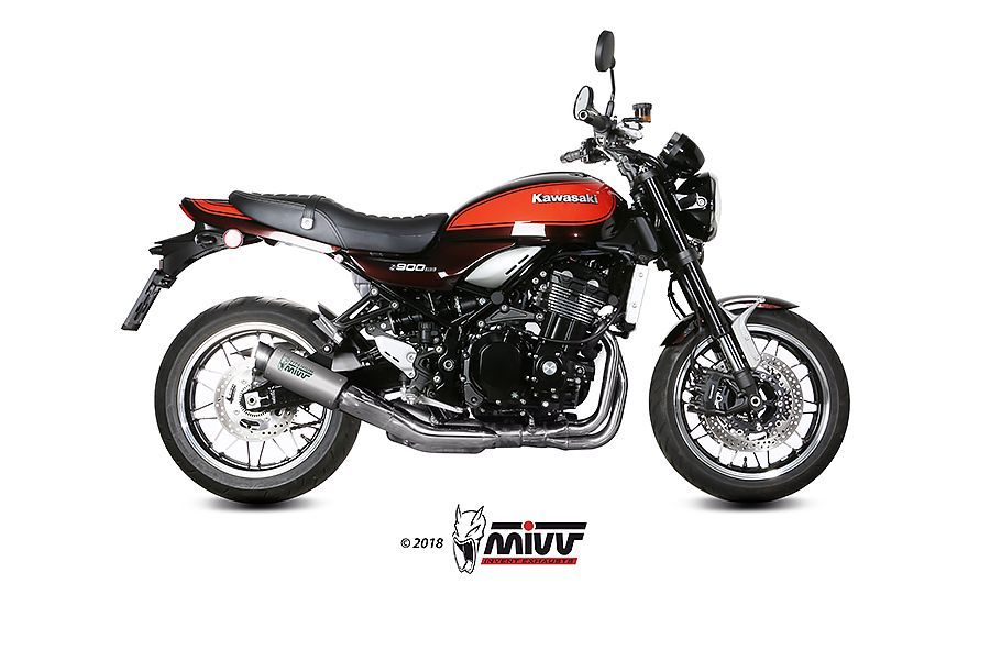 Escape Mivv  GP Pro titan Kawasaki Z900 RS 2018-24