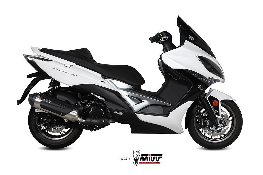 Escape Mivv Full system 1x1 Urban inox Kymco Xciting 400 2013-16