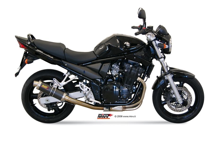 Escape Mivv GP carbon Suzuki GSF 650 Bandit 2005-06