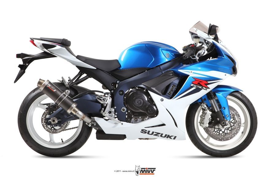 Escape Mivv GP carbon Suzuki GSX-R 600 2011-16 / GSX-R 750 2011-17