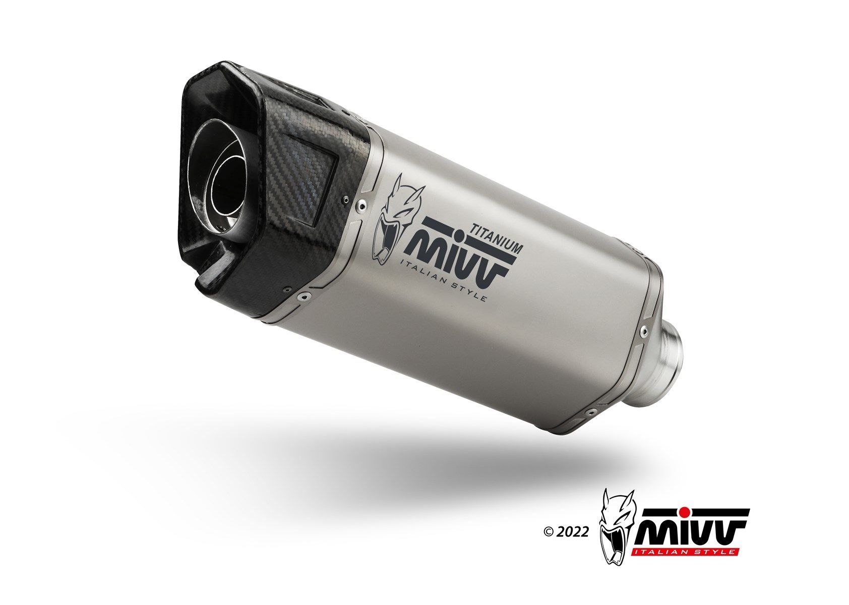 Escape Mivv Full system 4x2x1 SR-1 Full titanium BMW S 1000 R 2021-24