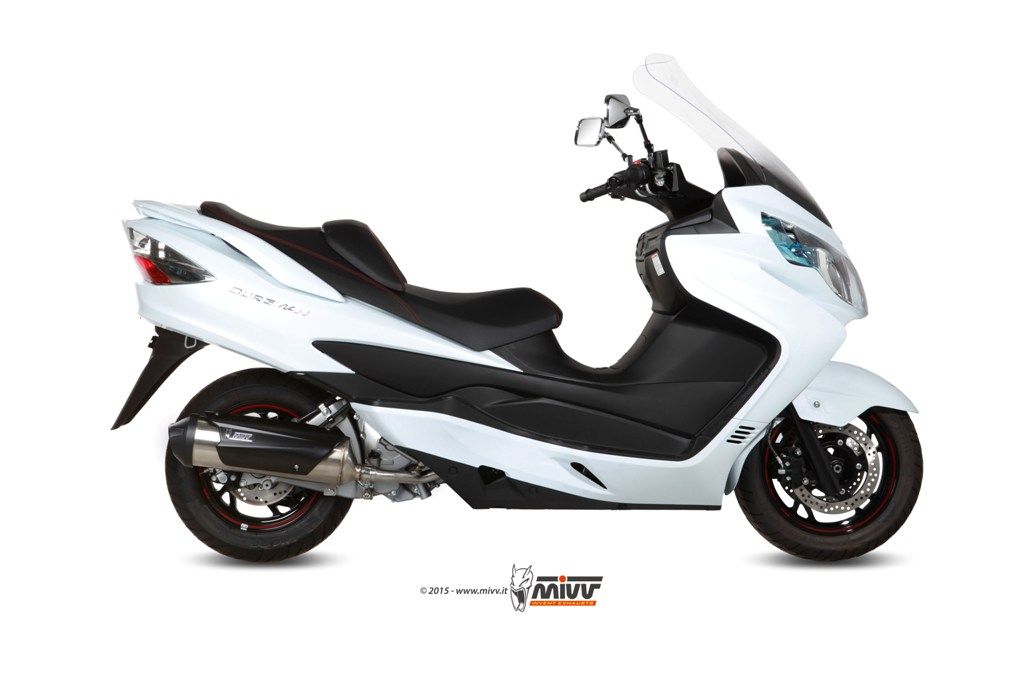 Escape Mivv Full system 1x1 Urban inox Suzuki Burgman 400 2006-16