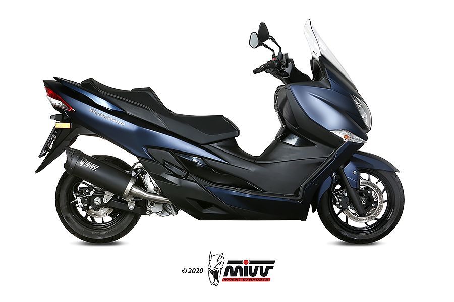 Escape Mivv Mover black Suzuki Burgman 400 2017-20
