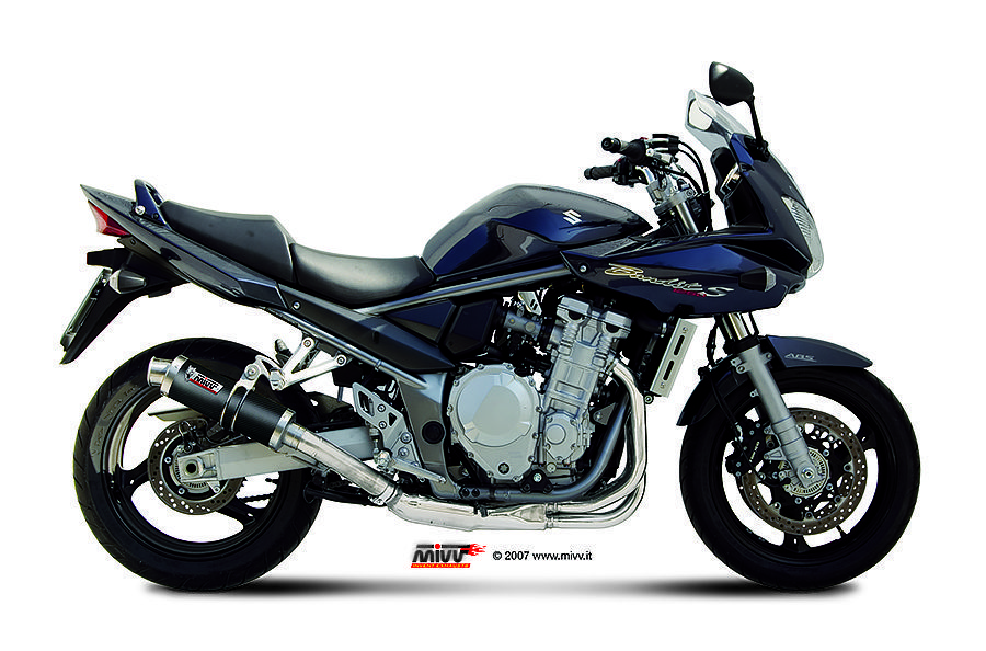 Escape Mivv GP carbon Suzuki GSF 1250 Bandit 2007-16 / GSX 1250 FA 2009-16
