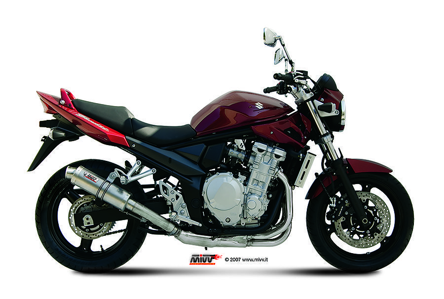 Escape Mivv  GP titan Suzuki GSF 650 Bandit 2007-15 / GSX 650 F 2008-15