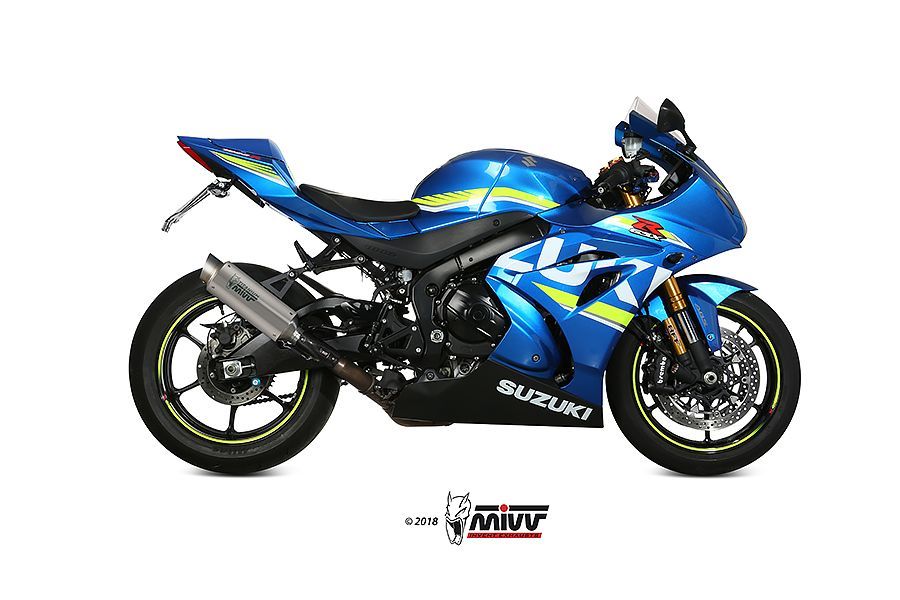 Escape Mivv  GP Pro titan Suzuki GSX-R 1000 2017-20