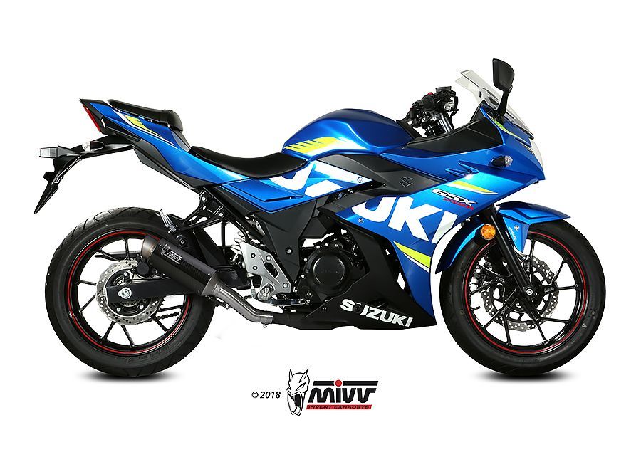 Escape Mivv GP Pro carbono Suzuki GSX 250 R 2017-20