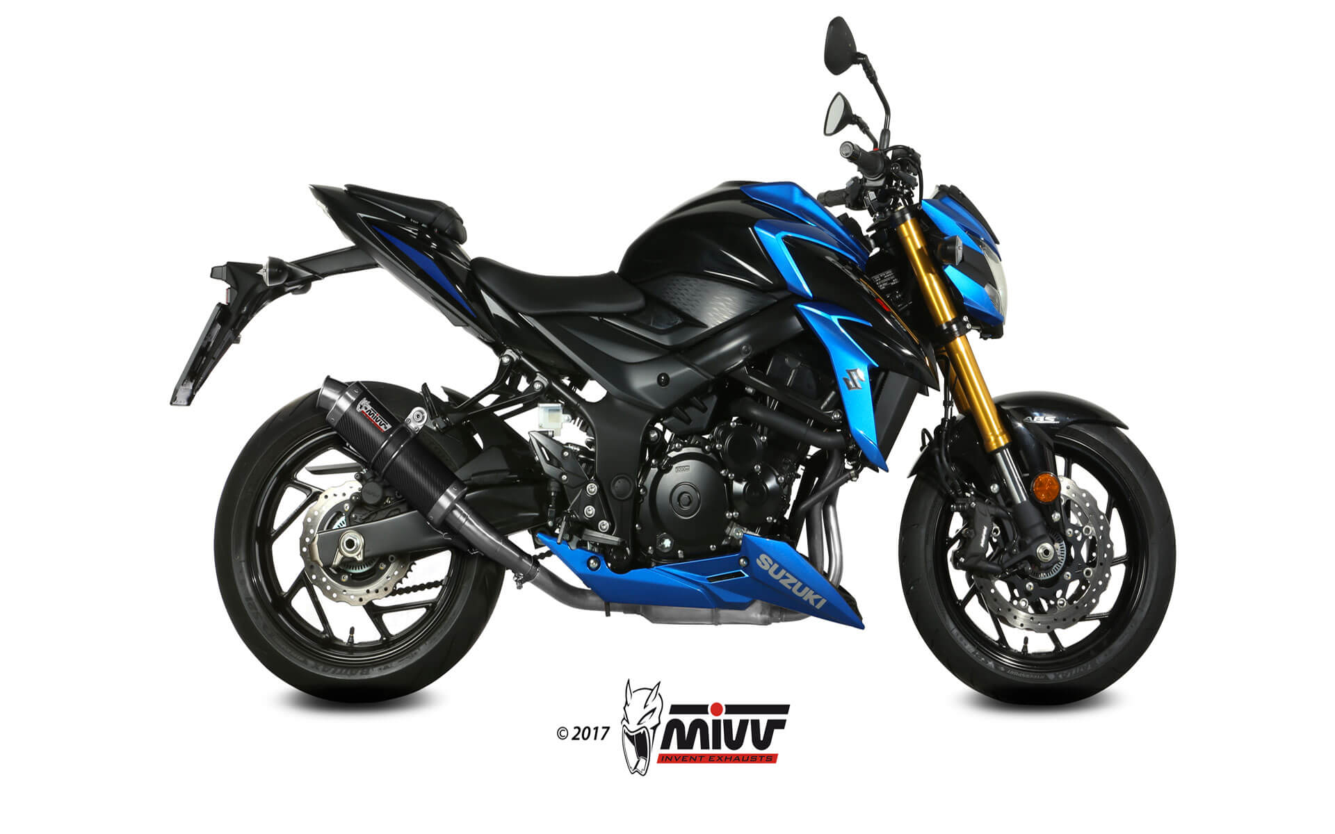 Escape Mivv GP carbon Suzuki GSX-S 750 2017-20