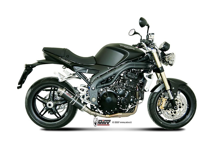 Escape Mivv GP carbon Triumph Speed Triple 2007-10
