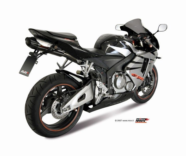 Escape Mivv Suono inox con tapa carbono Honda CBR 600 RR 2005-06