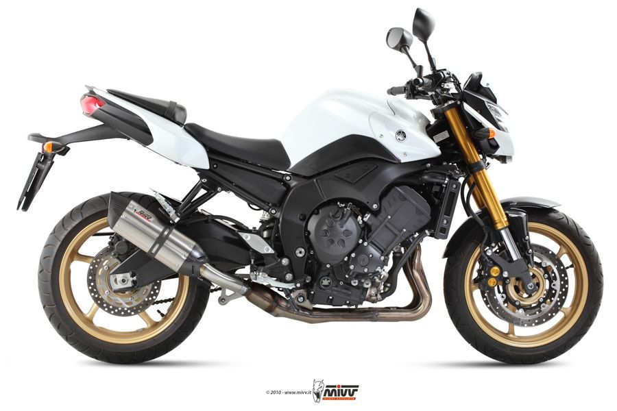Escape Mivv Suono inox con tapa carbono Yamaha FZ8 / Fazer 8 2010-16