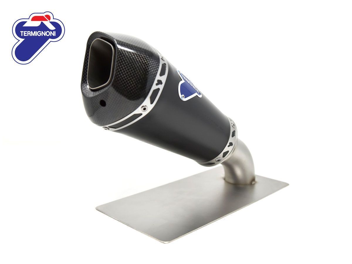 Termignoni Escape Completo Slip On Conical Negro Titanio Yamaha R3-MT3 2015-20