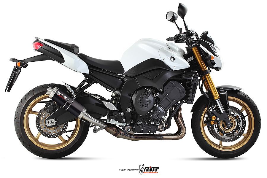 Escape Mivv GP black Yamaha FZ8 / Fazer 8 2010-16
