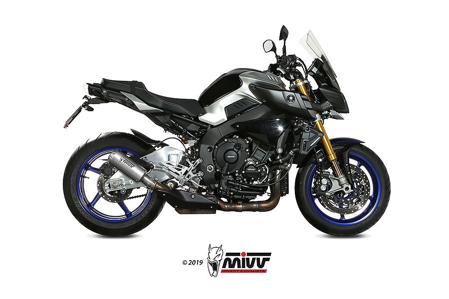 Escape Mivv Mk3 inox Yamaha MT-10 / FZ-10 2016-22