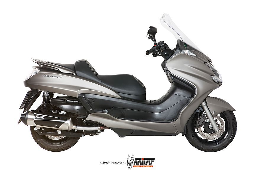 Escape Mivv Full system 1x1 Urban inox Yamaha Majesty 400 2007-14