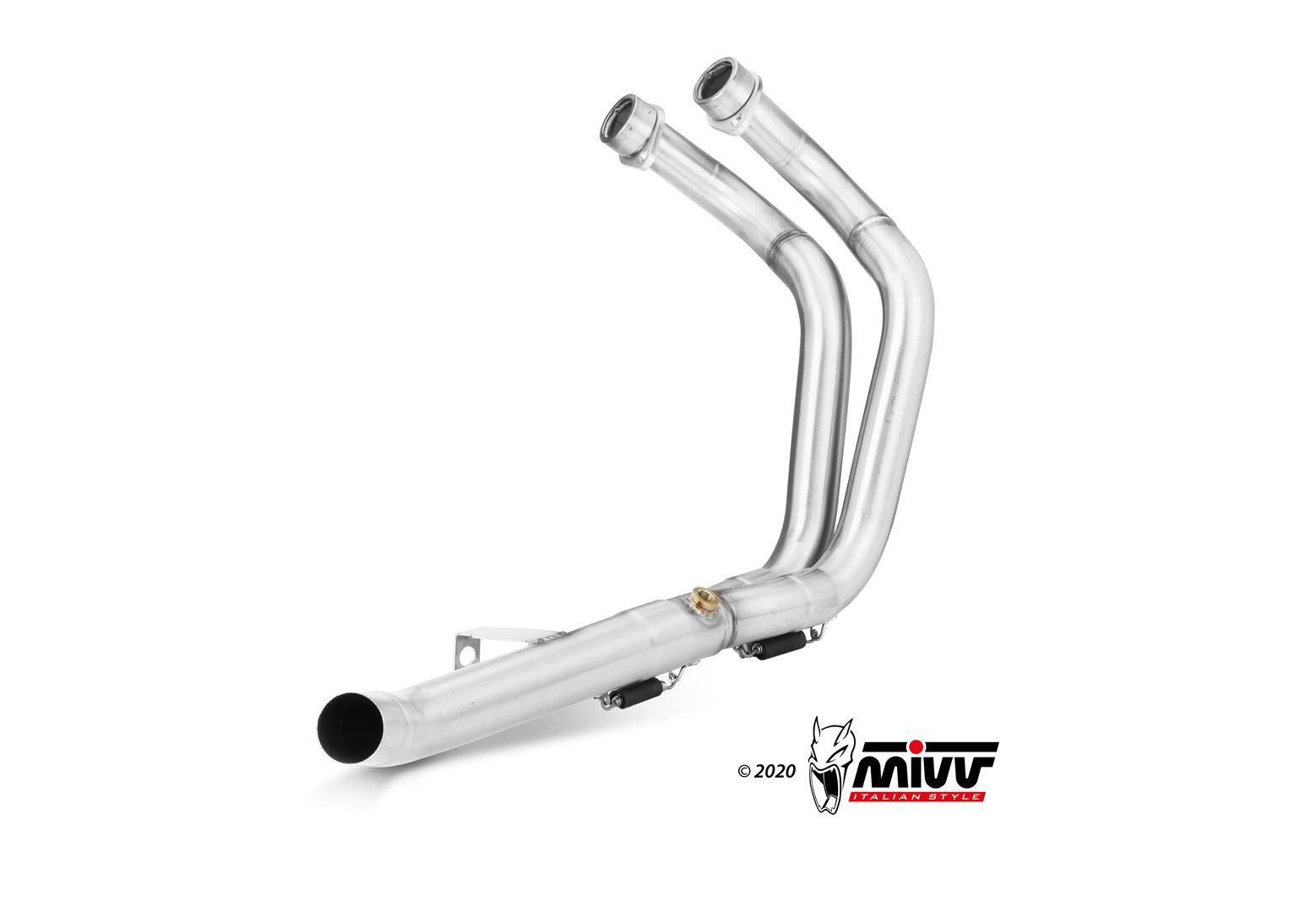 Escape Mivv Tubo no kat (compatible con silenciadores Escape Mivv y Originales) Yamaha Ténéré 700 2019-20