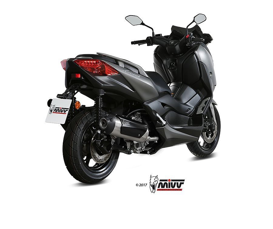 Escape Mivv Full system 1x1 Urban inox Yamaha X-MAX 300 2017-20