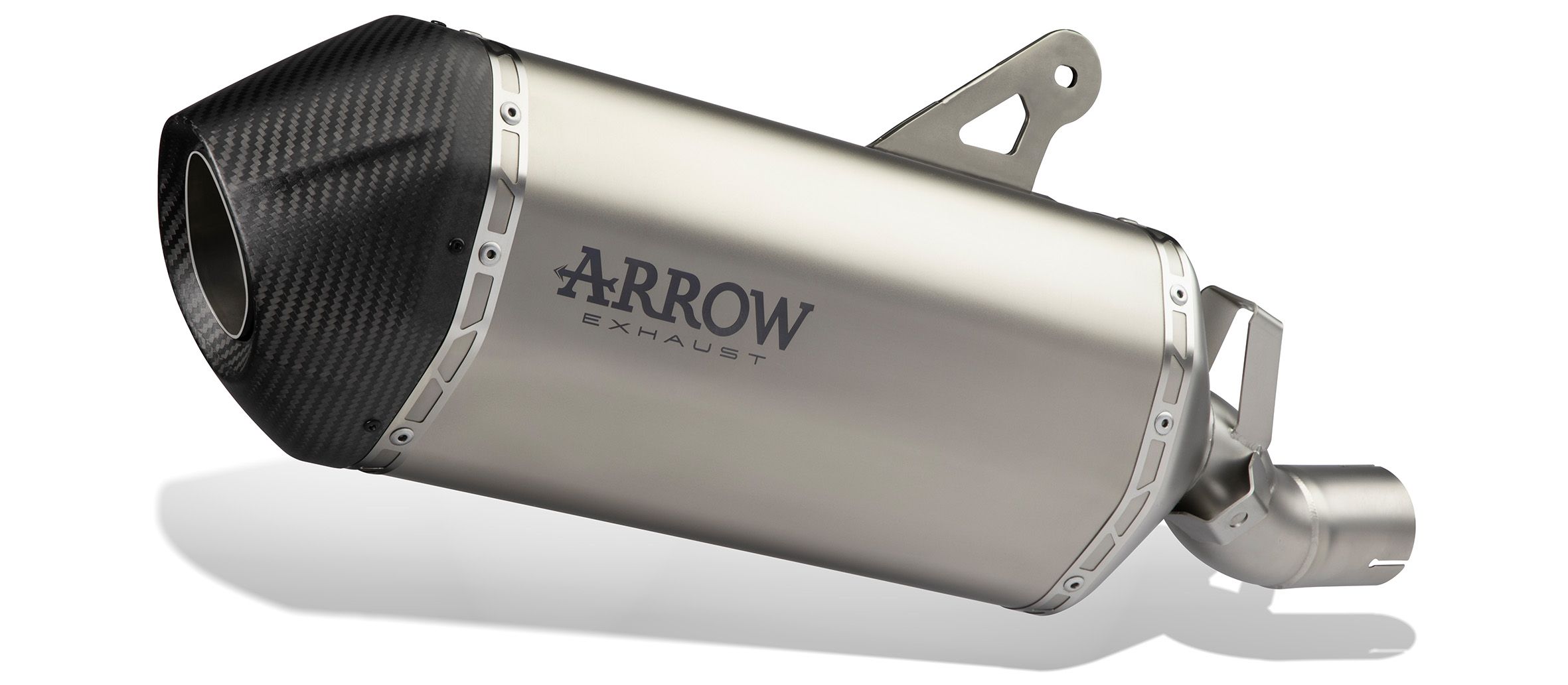 ESCAPE ARROW RACING SONORA TITANIO TUBO DE CONEXION ARROW   SOLDADO BMW F 850GS '21/22 CON FOND.     CARBY RIC.ORIGINALE + RIC.ARROW