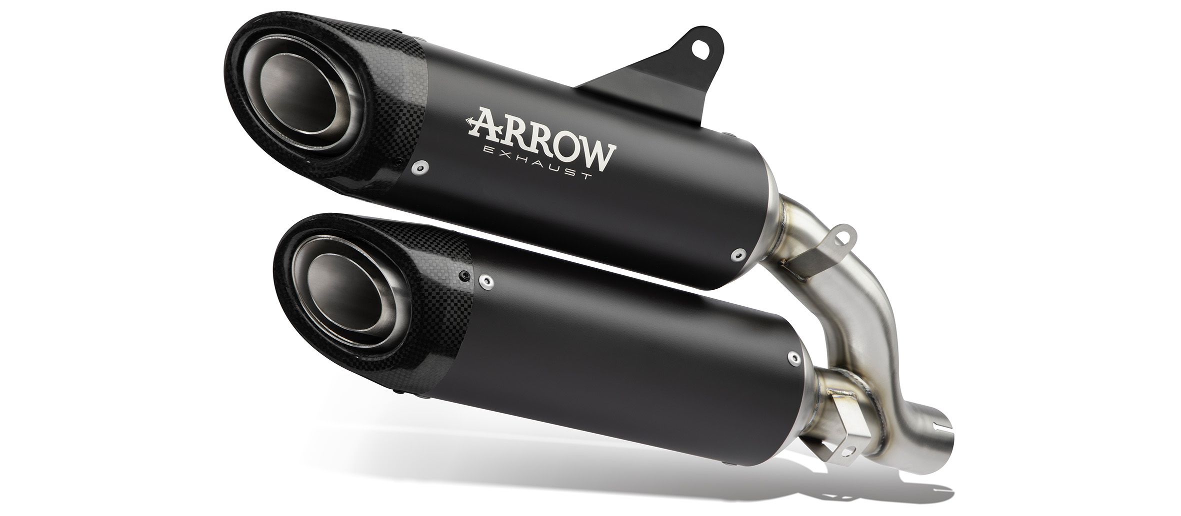 MARMITTE HOMOLOGADO PRO-RACE TITANIO SUPARAIORE+INFERIORE DUCATI MONSTER 937 '21/22 RIC.ORIGINALE + RIC.ARROW