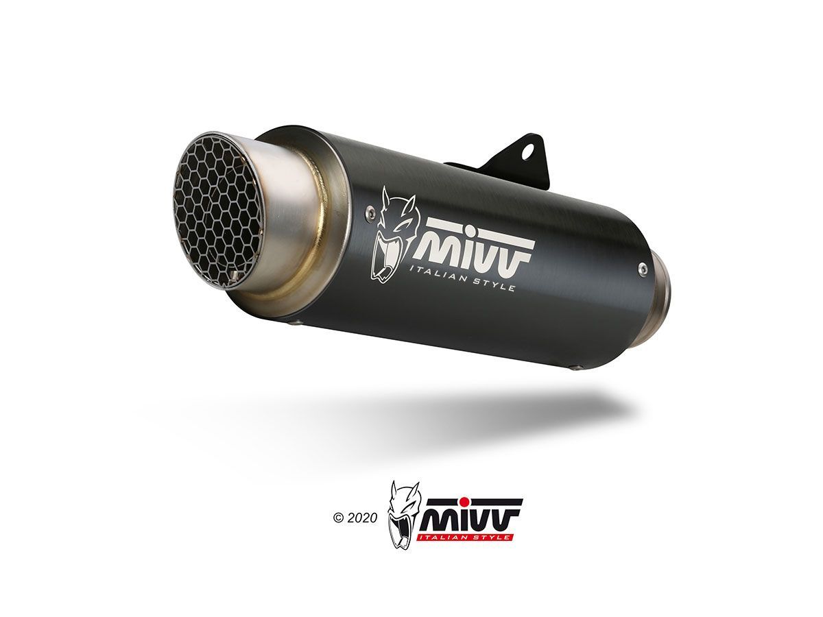 Escape Mivv  GP Pro black Kawasaki Ninja 125 / Z125 2019-24