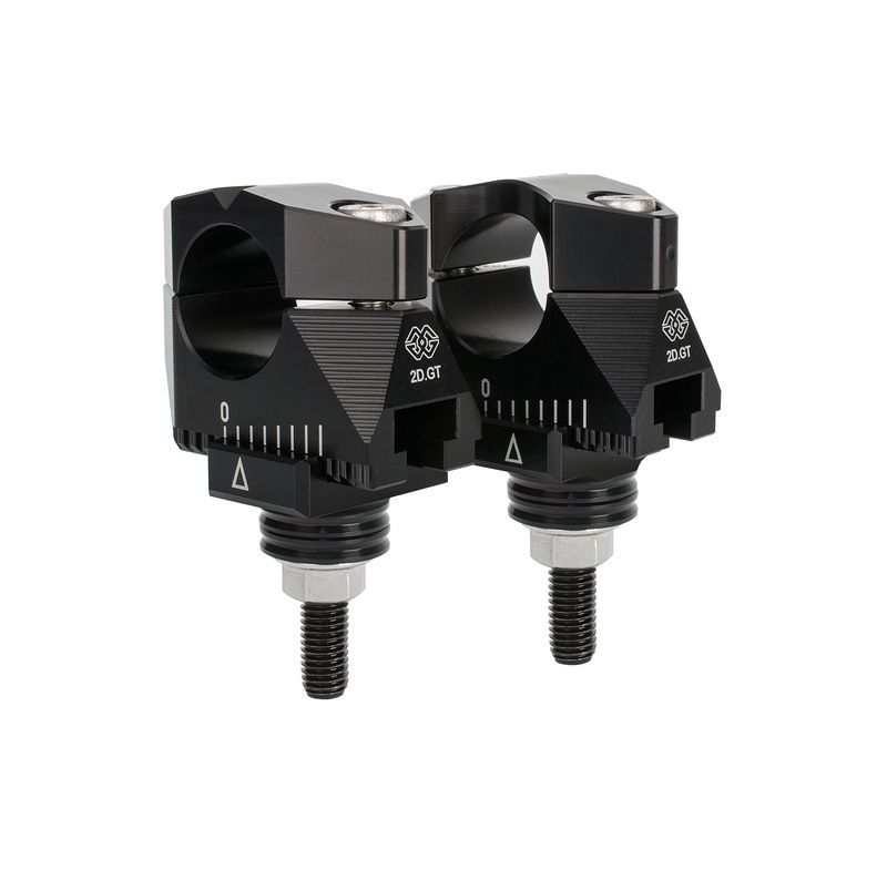 Alzas de manillar ajustables GILLES, negro