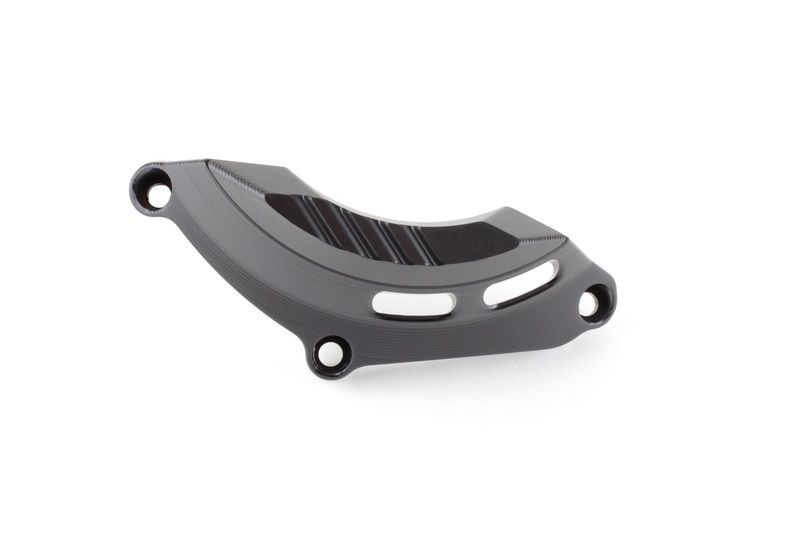 Protector de la tapa del motor GILLES (lado izquierdo), negro