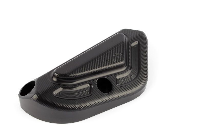 Protector de la tapa del motor GILLES (lado derecho), negro