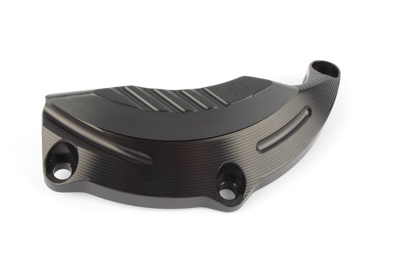 Protector de la tapa del motor GILLES (lado derecho), negro
