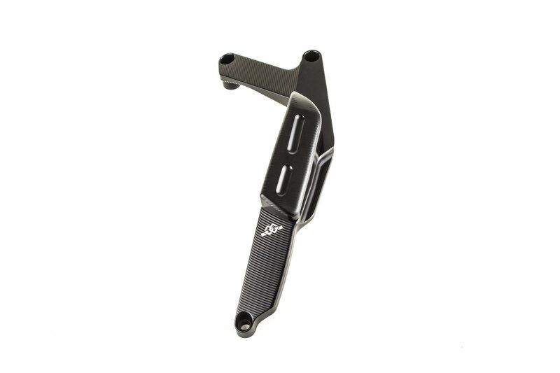 Protector de la tapa del motor GILLES (lado derecho), negro
