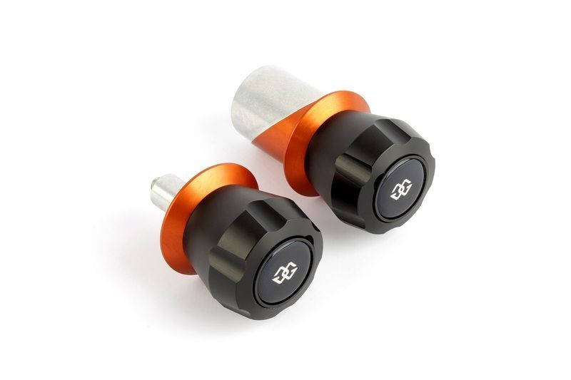Protectores del eje delantero GILLES, negro / naranja