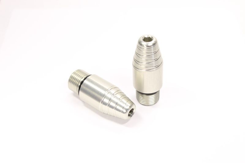 Contrapesos roscados de manillar GILLES TOOLING-2, plata