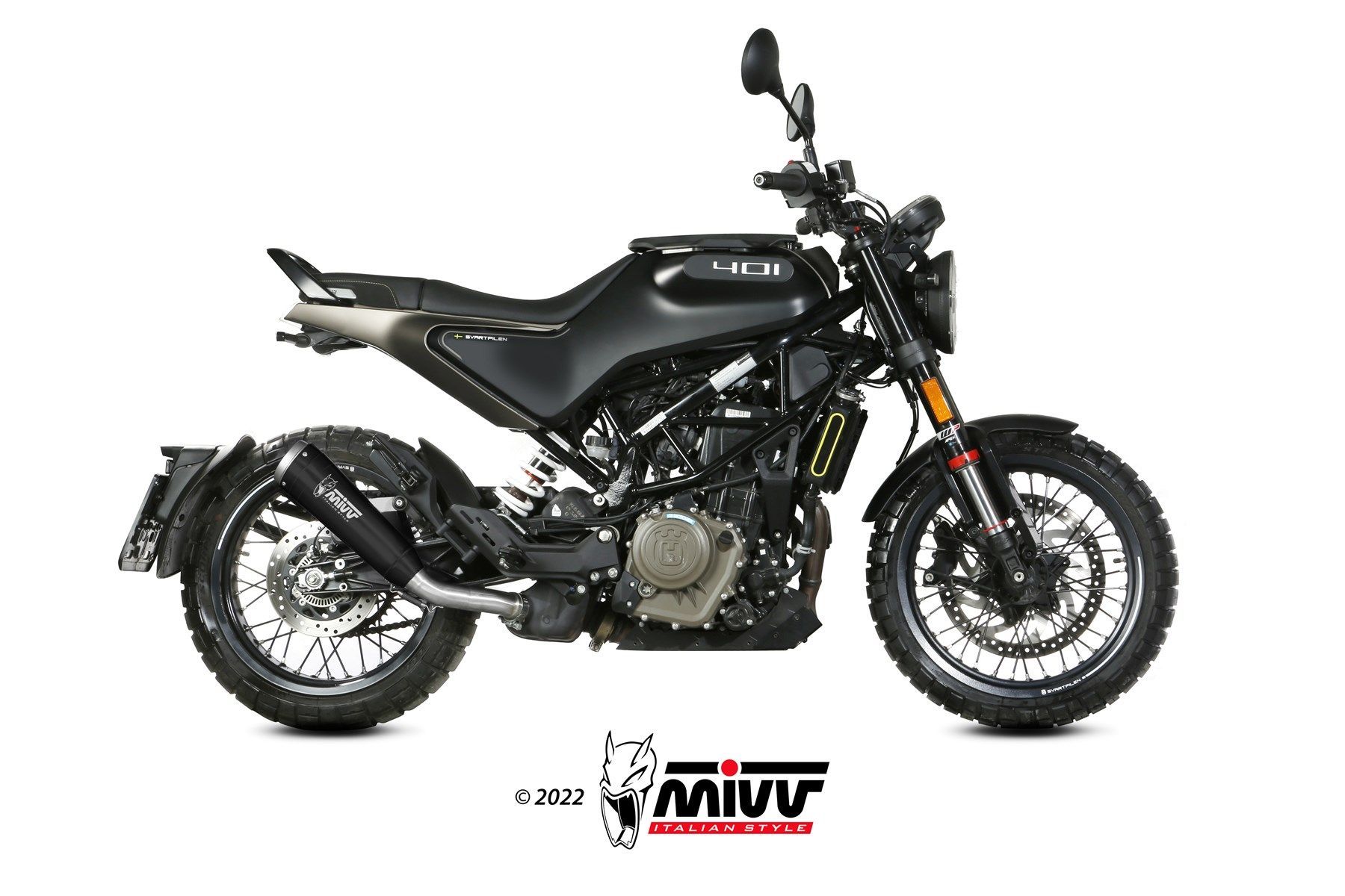 Escape Mivv Ghibli black Husqvarna Svartpilen / Vitpilen 401 2021-