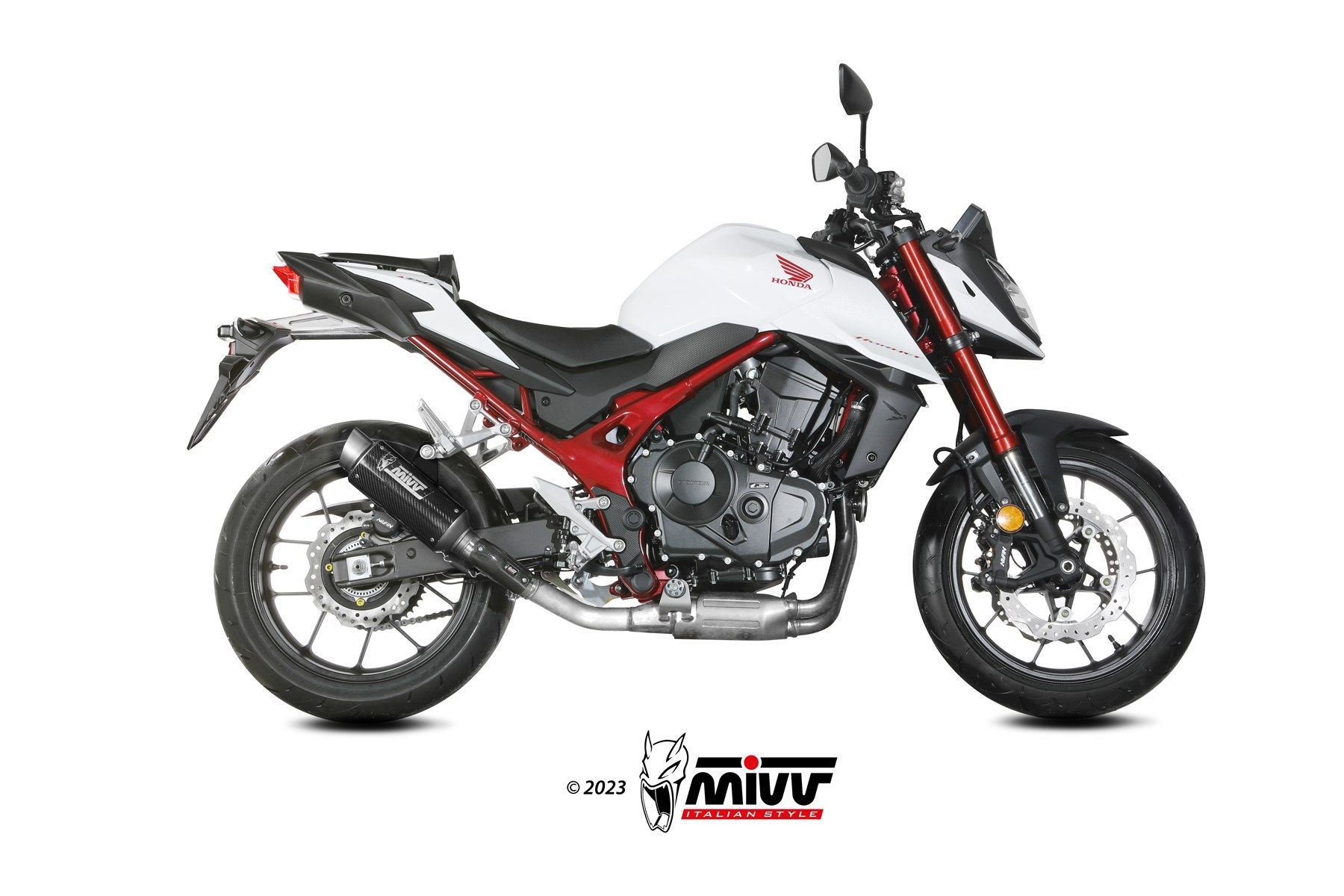 Escape Mivv  GP Pro carbono Honda CB750 Hornet 2023-24