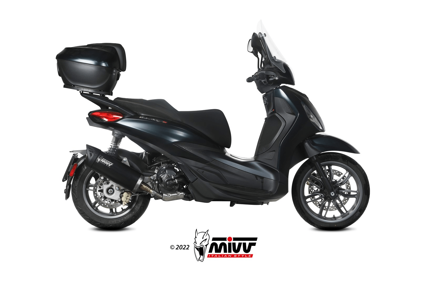 Escape Mivv Mover black Piaggio Beverly 300 2021-24