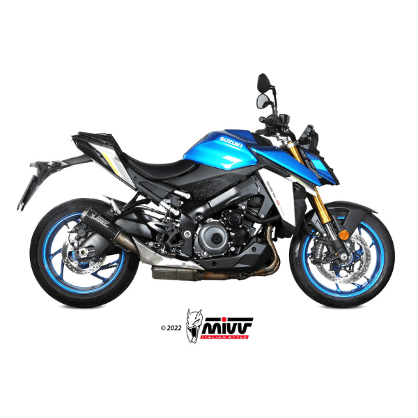 Escape Mivv Mk3 carbono Suzuki GSX-S 950 / 1000 2021-24