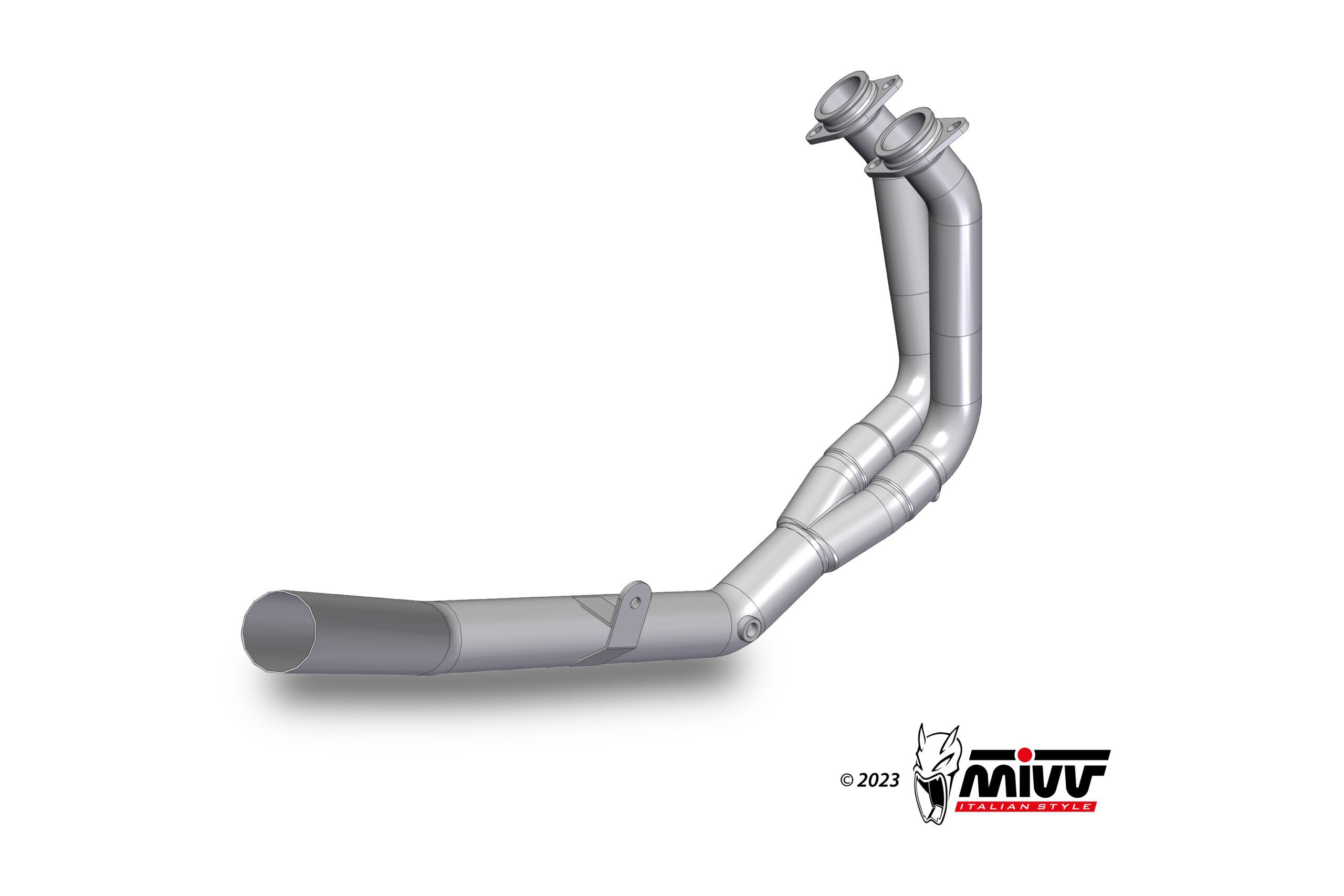 Escape Mivv Tubo no kat (compatible con silenciadores Escape Mivv y Originales) Honda CB750 Hornet 2023-24