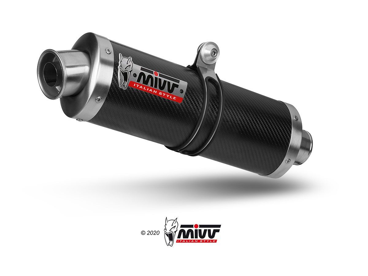 Escape Mivv  Oval carbono Aprilia RSV 1000 1998-03