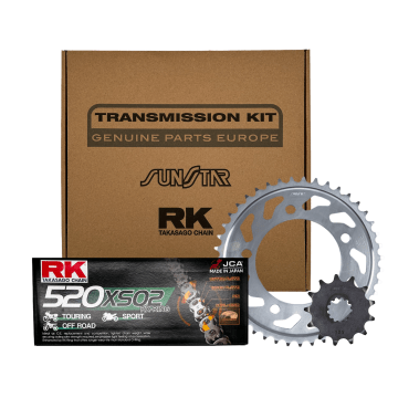 RK Kit de Transmisión Reforzado Kawasaki Versys 07-20 /Z650 /Ninja 650 17-24 /ER-6F /ER-6N 06-16