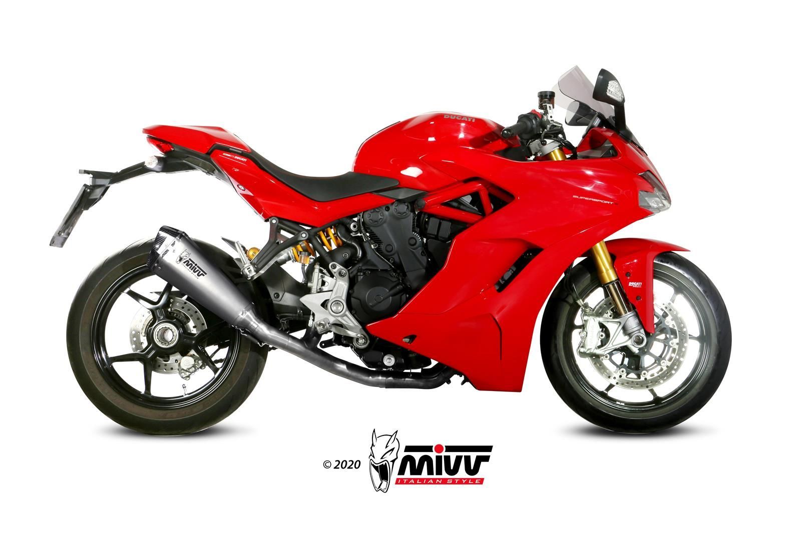 Escape Mivv Delta Race inox Ducati Supersport 939 / S 2017-20