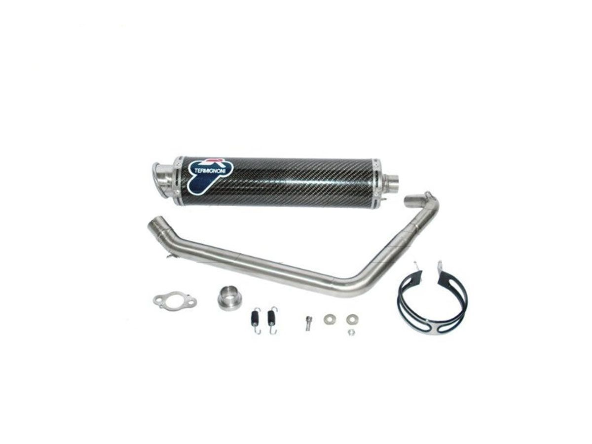 Termignoni Escape Completo Round Carbono Yamaha YZF-R 125 2008-13