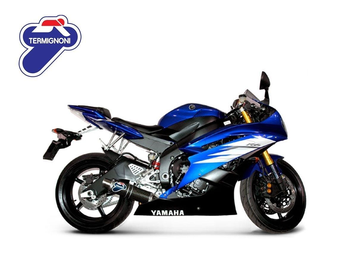 Termignoni Silencioso Round Carbono Yamaha R6 2006-16
