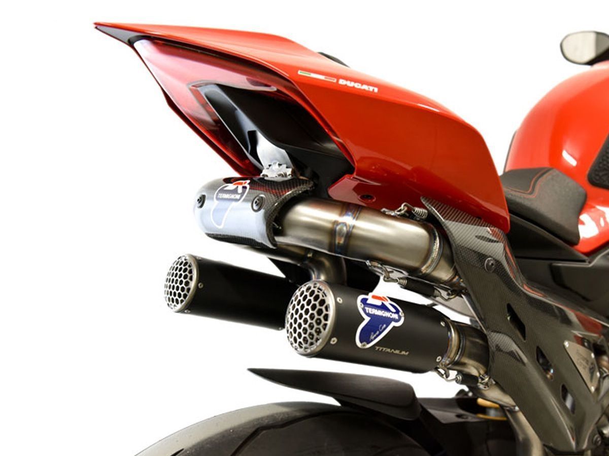 Termignoni Escape Completo Titanio Negro SBK + UpMap Titanio Ducati STREETFIGHTER V4 2018-24