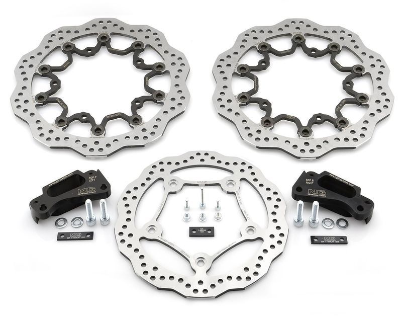 Kit de frenado completo NG BRAKES Oversize - T-Max 530 Axial