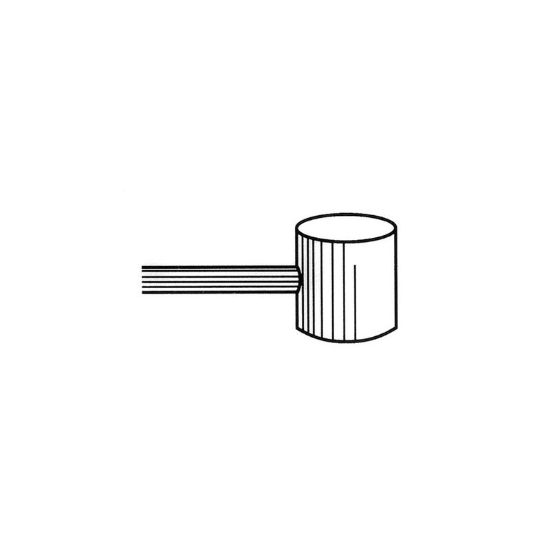 Cable de freno trasero cabeza cilindrica TECNIUM - Caja de 100 uds