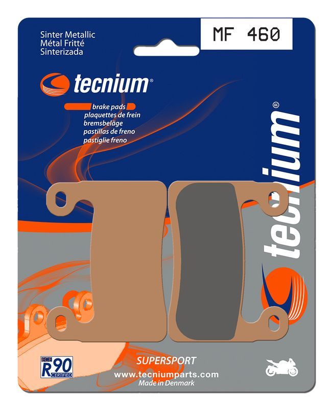 Pastillas de freno Tecnium MF460 Sinterizadas